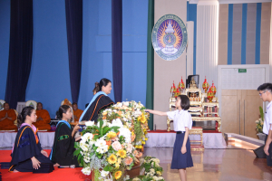รร.สาธิต มรท. จัดพิธีมอบประกาศนียบัตรการสำเร็จการศึกษาแก่นักเรียนสาธิต ม.3 และ ม.6 ประจำปีการศึกษา 2566