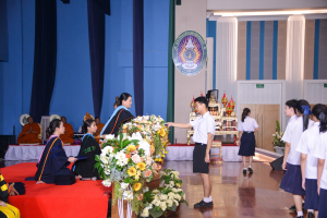 รร.สาธิต มรท. จัดพิธีมอบประกาศนียบัตรการสำเร็จการศึกษาแก่นักเรียนสาธิต ม.3 และ ม.6 ประจำปีการศึกษา 2566