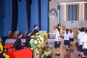 รร.สาธิต มรท. จัดพิธีมอบประกาศนียบัตรการสำเร็จการศึกษาแก่นักเรียนสาธิต ม.3 และ ม.6 ประจำปีการศึกษา 2566