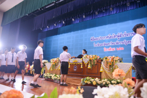 รร.สาธิต มรท. จัดพิธีมอบประกาศนียบัตรการสำเร็จการศึกษาแก่นักเรียนสาธิต ม.3 และ ม.6 ประจำปีการศึกษา 2566