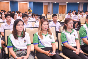 รร.สาธิต มรท. จัดพิธีมอบประกาศนียบัตรการสำเร็จการศึกษาแก่นักเรียนสาธิต ม.3 และ ม.6 ประจำปีการศึกษา 2566