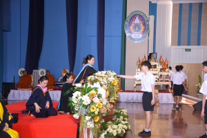 รร.สาธิต มรท. จัดพิธีมอบประกาศนียบัตรการสำเร็จการศึกษาแก่นักเรียนสาธิต ม.3 และ ม.6 ประจำปีการศึกษา 2566