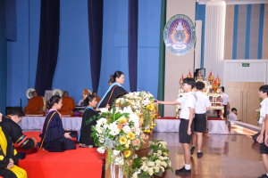 รร.สาธิต มรท. จัดพิธีมอบประกาศนียบัตรการสำเร็จการศึกษาแก่นักเรียนสาธิต ม.3 และ ม.6 ประจำปีการศึกษา 2566