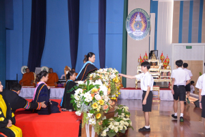 รร.สาธิต มรท. จัดพิธีมอบประกาศนียบัตรการสำเร็จการศึกษาแก่นักเรียนสาธิต ม.3 และ ม.6 ประจำปีการศึกษา 2566