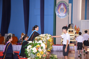 รร.สาธิต มรท. จัดพิธีมอบประกาศนียบัตรการสำเร็จการศึกษาแก่นักเรียนสาธิต ม.3 และ ม.6 ประจำปีการศึกษา 2566