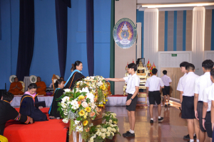 รร.สาธิต มรท. จัดพิธีมอบประกาศนียบัตรการสำเร็จการศึกษาแก่นักเรียนสาธิต ม.3 และ ม.6 ประจำปีการศึกษา 2566