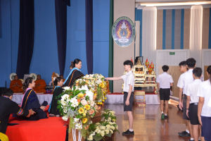 รร.สาธิต มรท. จัดพิธีมอบประกาศนียบัตรการสำเร็จการศึกษาแก่นักเรียนสาธิต ม.3 และ ม.6 ประจำปีการศึกษา 2566