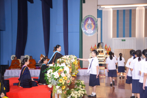 รร.สาธิต มรท. จัดพิธีมอบประกาศนียบัตรการสำเร็จการศึกษาแก่นักเรียนสาธิต ม.3 และ ม.6 ประจำปีการศึกษา 2566