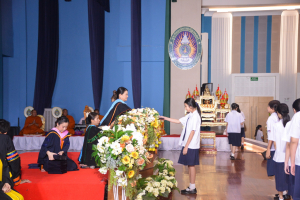 รร.สาธิต มรท. จัดพิธีมอบประกาศนียบัตรการสำเร็จการศึกษาแก่นักเรียนสาธิต ม.3 และ ม.6 ประจำปีการศึกษา 2566