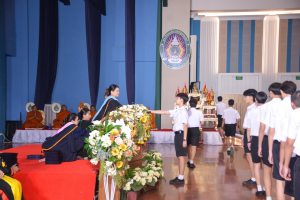 รร.สาธิต มรท. จัดพิธีมอบประกาศนียบัตรการสำเร็จการศึกษาแก่นักเรียนสาธิต ม.3 และ ม.6 ประจำปีการศึกษา 2566