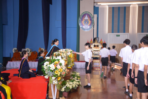 รร.สาธิต มรท. จัดพิธีมอบประกาศนียบัตรการสำเร็จการศึกษาแก่นักเรียนสาธิต ม.3 และ ม.6 ประจำปีการศึกษา 2566