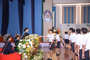 รร.สาธิต มรท. จัดพิธีมอบประกาศนียบัตรการสำเร็จการศึกษาแก่นักเรียนสาธิต ม.3 และ ม.6 ประจำปีการศึกษา 2566