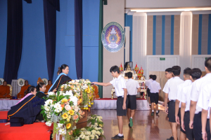 รร.สาธิต มรท. จัดพิธีมอบประกาศนียบัตรการสำเร็จการศึกษาแก่นักเรียนสาธิต ม.3 และ ม.6 ประจำปีการศึกษา 2566