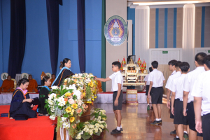 รร.สาธิต มรท. จัดพิธีมอบประกาศนียบัตรการสำเร็จการศึกษาแก่นักเรียนสาธิต ม.3 และ ม.6 ประจำปีการศึกษา 2566
