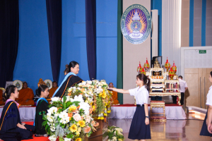 รร.สาธิต มรท. จัดพิธีมอบประกาศนียบัตรการสำเร็จการศึกษาแก่นักเรียนสาธิต ม.3 และ ม.6 ประจำปีการศึกษา 2566