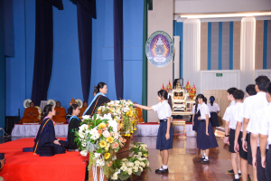 รร.สาธิต มรท. จัดพิธีมอบประกาศนียบัตรการสำเร็จการศึกษาแก่นักเรียนสาธิต ม.3 และ ม.6 ประจำปีการศึกษา 2566