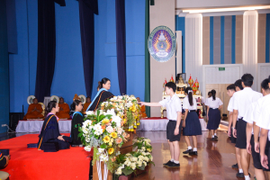 รร.สาธิต มรท. จัดพิธีมอบประกาศนียบัตรการสำเร็จการศึกษาแก่นักเรียนสาธิต ม.3 และ ม.6 ประจำปีการศึกษา 2566