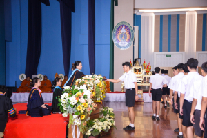 รร.สาธิต มรท. จัดพิธีมอบประกาศนียบัตรการสำเร็จการศึกษาแก่นักเรียนสาธิต ม.3 และ ม.6 ประจำปีการศึกษา 2566
