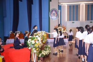 รร.สาธิต มรท. จัดพิธีมอบประกาศนียบัตรการสำเร็จการศึกษาแก่นักเรียนสาธิต ม.3 และ ม.6 ประจำปีการศึกษา 2566