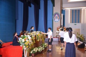 รร.สาธิต มรท. จัดพิธีมอบประกาศนียบัตรการสำเร็จการศึกษาแก่นักเรียนสาธิต ม.3 และ ม.6 ประจำปีการศึกษา 2566