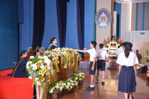 รร.สาธิต มรท. จัดพิธีมอบประกาศนียบัตรการสำเร็จการศึกษาแก่นักเรียนสาธิต ม.3 และ ม.6 ประจำปีการศึกษา 2566