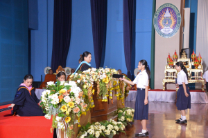 รร.สาธิต มรท. จัดพิธีมอบประกาศนียบัตรการสำเร็จการศึกษาแก่นักเรียนสาธิต ม.3 และ ม.6 ประจำปีการศึกษา 2566