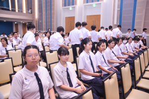 รร.สาธิต มรท. จัดพิธีมอบประกาศนียบัตรการสำเร็จการศึกษาแก่นักเรียนสาธิต ม.3 และ ม.6 ประจำปีการศึกษา 2566