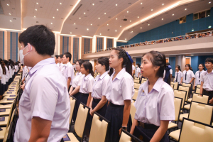 รร.สาธิต มรท. จัดพิธีมอบประกาศนียบัตรการสำเร็จการศึกษาแก่นักเรียนสาธิต ม.3 และ ม.6 ประจำปีการศึกษา 2566