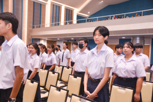 รร.สาธิต มรท. จัดพิธีมอบประกาศนียบัตรการสำเร็จการศึกษาแก่นักเรียนสาธิต ม.3 และ ม.6 ประจำปีการศึกษา 2566