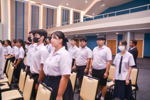 รร.สาธิต มรท. จัดพิธีมอบประกาศนียบัตรการสำเร็จการศึกษาแก่นักเรียนสาธิต ม.3 และ ม.6 ประจำปีการศึกษา 2566