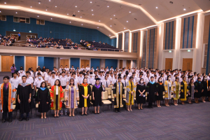 รร.สาธิต มรท. จัดพิธีมอบประกาศนียบัตรการสำเร็จการศึกษาแก่นักเรียนสาธิต ม.3 และ ม.6 ประจำปีการศึกษา 2566