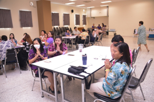 คณะมนุษยศาสตร์ฯ จัดงานสืบสานประเพณีสงกรานต์