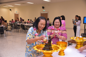 คณะมนุษยศาสตร์ฯ จัดงานสืบสานประเพณีสงกรานต์