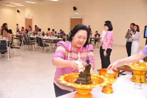 คณะมนุษยศาสตร์ฯ จัดงานสืบสานประเพณีสงกรานต์