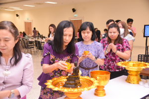 คณะมนุษยศาสตร์ฯ จัดงานสืบสานประเพณีสงกรานต์