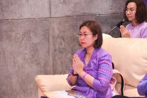 สำนักศิลปะและวัฒนธรรม จัดพิธีเจริญพระพุทธมนต์ถวายเป็นพระราชกุศลแด่สมเด็จพระกนิษฐาธิราชเจ้า กรมสมเด็จพระเทพรัตนราชสุดาฯ สยามบรมราชกุมารี เนื่องในวันคล้ายวันพระราชสมภพ