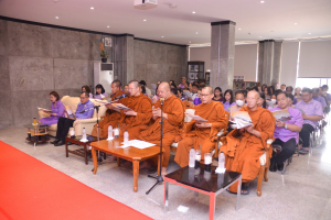 สำนักศิลปะและวัฒนธรรม จัดพิธีเจริญพระพุทธมนต์ถวายเป็นพระราชกุศลแด่สมเด็จพระกนิษฐาธิราชเจ้า กรมสมเด็จพระเทพรัตนราชสุดาฯ สยามบรมราชกุมารี เนื่องในวันคล้ายวันพระราชสมภพ