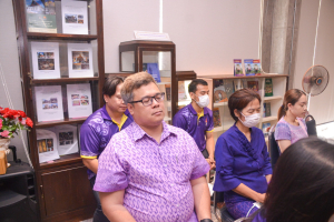 สำนักศิลปะและวัฒนธรรม จัดพิธีเจริญพระพุทธมนต์ถวายเป็นพระราชกุศลแด่สมเด็จพระกนิษฐาธิราชเจ้า กรมสมเด็จพระเทพรัตนราชสุดาฯ สยามบรมราชกุมารี เนื่องในวันคล้ายวันพระราชสมภพ