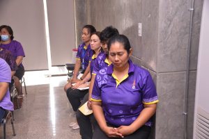 สำนักศิลปะและวัฒนธรรม จัดพิธีเจริญพระพุทธมนต์ถวายเป็นพระราชกุศลแด่สมเด็จพระกนิษฐาธิราชเจ้า กรมสมเด็จพระเทพรัตนราชสุดาฯ สยามบรมราชกุมารี เนื่องในวันคล้ายวันพระราชสมภพ