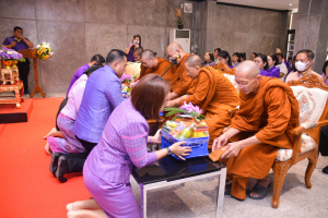 สำนักศิลปะและวัฒนธรรม จัดพิธีเจริญพระพุทธมนต์ถวายเป็นพระราชกุศลแด่สมเด็จพระกนิษฐาธิราชเจ้า กรมสมเด็จพระเทพรัตนราชสุดาฯ สยามบรมราชกุมารี เนื่องในวันคล้ายวันพระราชสมภพ