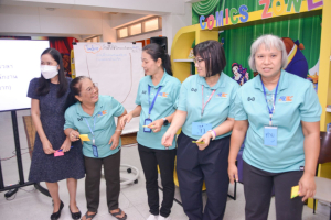 สำนักวิทยบริการฯ จัดอบรมโครงการส่งเสริมมาตรฐานการดำเนินงานสำนักวิทยบริการฯ ด้วยงานบริการห้องสมุดที่เป็นมิตร