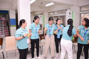 สำนักวิทยบริการฯ จัดอบรมโครงการส่งเสริมมาตรฐานการดำเนินงานสำนักวิทยบริการฯ ด้วยงานบริการห้องสมุดที่เป็นมิตร