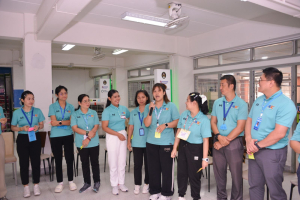 สำนักวิทยบริการฯ จัดอบรมโครงการส่งเสริมมาตรฐานการดำเนินงานสำนักวิทยบริการฯ ด้วยงานบริการห้องสมุดที่เป็นมิตร