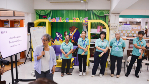 สำนักวิทยบริการฯ จัดอบรมโครงการส่งเสริมมาตรฐานการดำเนินงานสำนักวิทยบริการฯ ด้วยงานบริการห้องสมุดที่เป็นมิตร