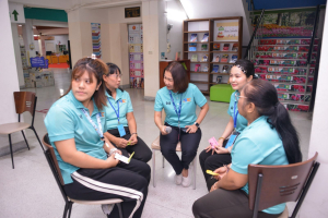สำนักวิทยบริการฯ จัดอบรมโครงการส่งเสริมมาตรฐานการดำเนินงานสำนักวิทยบริการฯ ด้วยงานบริการห้องสมุดที่เป็นมิตร