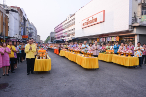 มรท. ร่วมพิธีทำบุญตักบาตรประเพณีวันสงกรานต์ ประจำปี พ.ศ. 2567