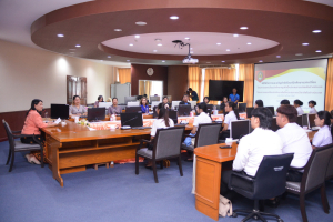 อธิการบดีให้โอวาท นศ. มรท. ร่วมโครงการ TRU-TVET และ TRU-Teacher ณ ประเทศมาเลเซีย และอินโดนีเซีย