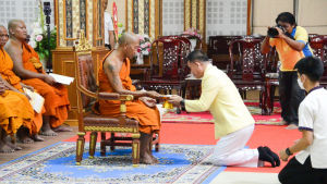 มรภ.เทพสตรี ร่วมพิธีเจริญพระพุทธมนต์เฉลิมพระเกียรติ ถวายพระพรชัยมงคลแด่ พระบาทสมเด็จพระเจ้าอยู่หัว เนื่องในโอกาสมหามงคลเฉลิมพระชนมพรรษา 6 รอบ 28 กรกฎาคม 2567 ครั้งที่ 4