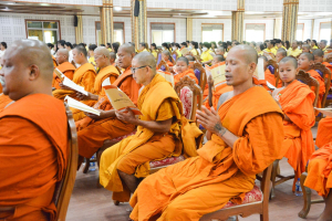 มรภ.เทพสตรี ร่วมพิธีเจริญพระพุทธมนต์เฉลิมพระเกียรติ ถวายพระพรชัยมงคลแด่ พระบาทสมเด็จพระเจ้าอยู่หัว เนื่องในโอกาสมหามงคลเฉลิมพระชนมพรรษา 6 รอบ 28 กรกฎาคม 2567 ครั้งที่ 4