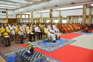 มรท. ร่วมพิธีเจริญพระพุทธมนต์เฉลิมพระเกียรติ ถวายพระพรชัยมงคลแด่ พระบาทสมเด็จพระเจ้าอยู่หัว เนื่องในโอกาสมหามงคลเฉลิมพระชนมพรรษา 6 รอบ 28 กรกฎาคม 2567 ครั้งที่ 4